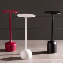 Outdoor Martini Table - White