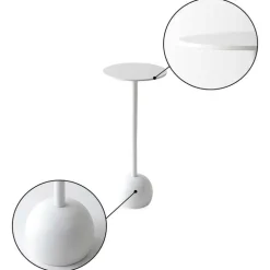 Outdoor Martini Table - White