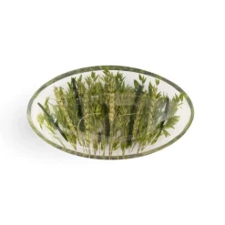 Oval Grassy Meadow Centerpiece