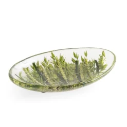 Oval Grassy Meadow Centerpiece