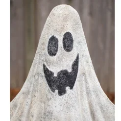 Painted Metal Ghosts, set of 2