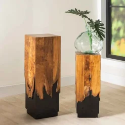 Paradise Teak Plant Stand
