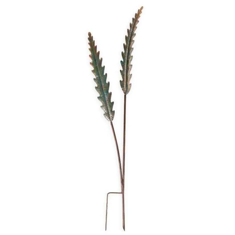 Patina Botanical Garden Stake - Grass