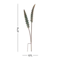 Patina Botanical Garden Stake - Grass