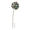 Patina Botanical Garden Stake - Monstera