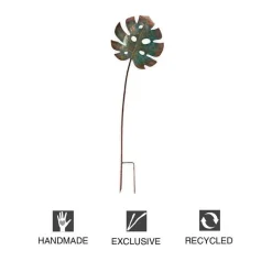 Patina Botanical Garden Stake - Monstera