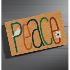 Peace Coir Doormat