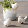 Perched Bird Pot Huggers, Set of 3