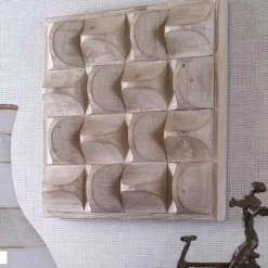 Pickford Textural Wood Wall Decor - Natural
