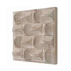 Pickford Textural Wood Wall Decor - Natural