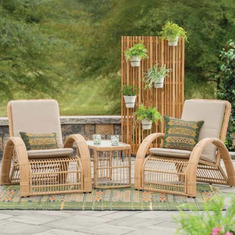 3 Piece Bali Outdoor Wicker Set