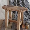 Portico Salvaged Wood Accent Stool