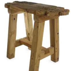 Portico Salvaged Wood Accent Stool