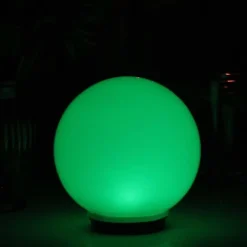 Programmable Color-Changing Solar Globe