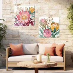 Protea II Waterproof Canvas Art