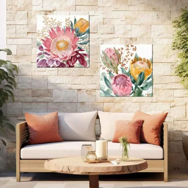 Protea I Waterproof Canvas Art