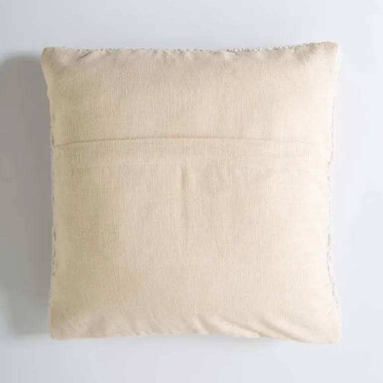 Pumpkin Cairn Hand-Hooked Wool Decorative Throw Pillow, 16"Sq.