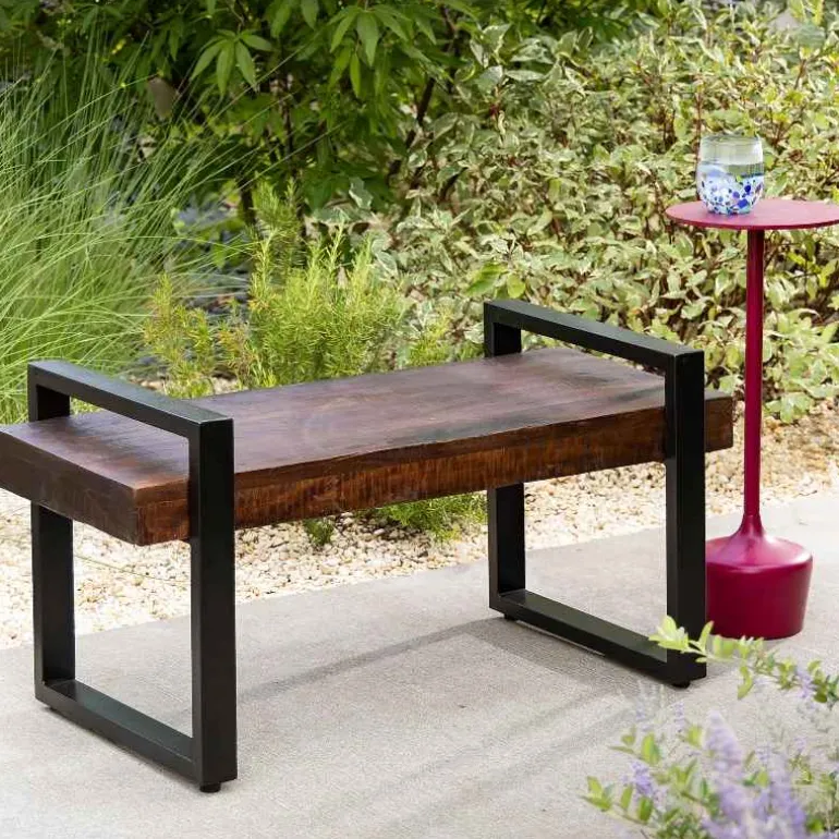 Reclaimed Outdoor Bench