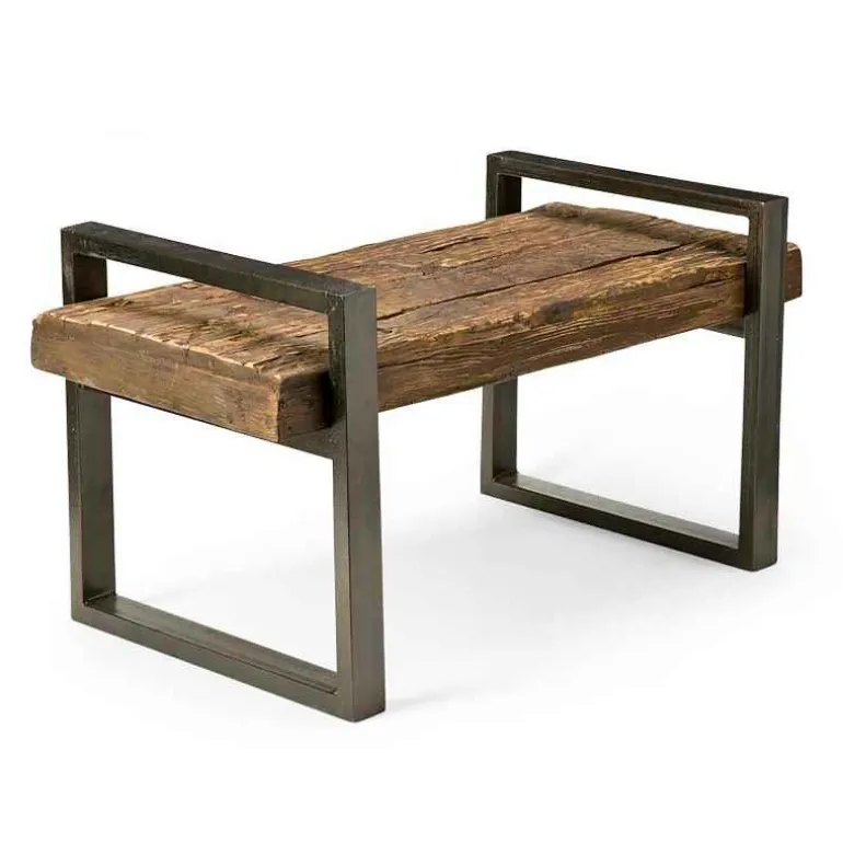Reclaimed Outdoor Bench
