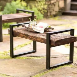 Reclaimed Outdoor Bench