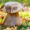 Reclaimed Teak Mushroom Stool, Small
