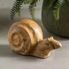 Reclaimed Teak Root Snail