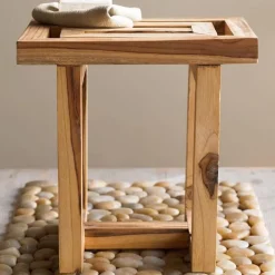 Reclaimed Teak Stool