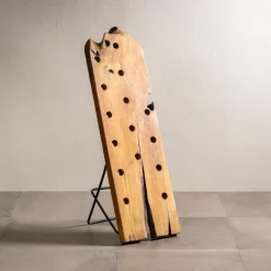 Reclaimed Teak Wood Wine Rack