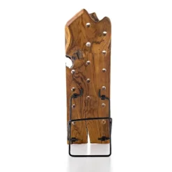Reclaimed Teak Wood Wine Rack