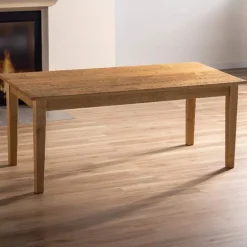 Reclaimed Wood Provence Farm Table, 6ft - Natural
