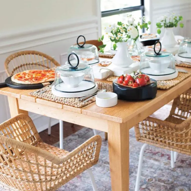 Reclaimed Wood Provence Farm Table, 6ft - Natural