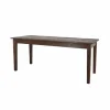 Reclaimed Wood Provence Farm Table, 6ft - Saddle