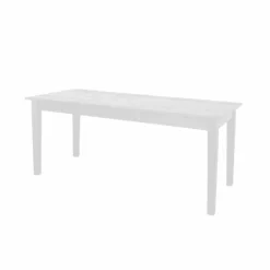 Reclaimed Wood Provence Farm Table, 6ft - White