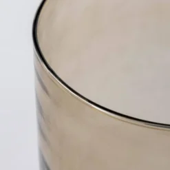 Recycled Double Glass Hurricane, Tall
