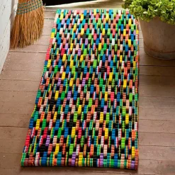 Recycled Flip/Flop Floor Mat, 20" x 48"