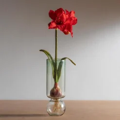 Recycled Glass Bulb Vase
