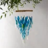 Recycled Glass Ombre Waterfall Chime