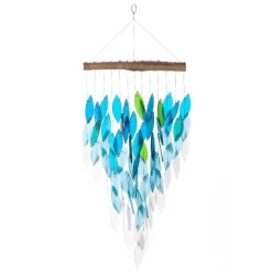 Recycled Glass Ombre Waterfall Chime
