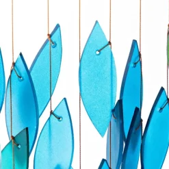 Recycled Glass Ombre Waterfall Chime