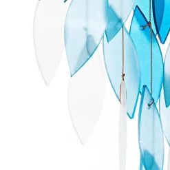 Recycled Glass Ombre Waterfall Chime