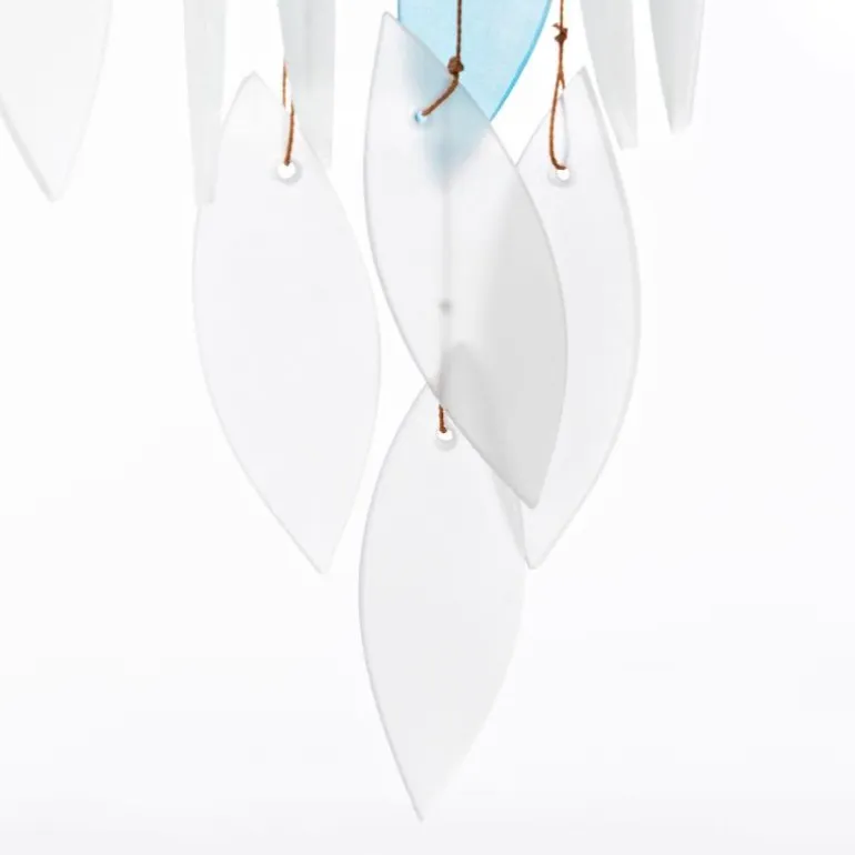 Recycled Glass Ombre Waterfall Chime