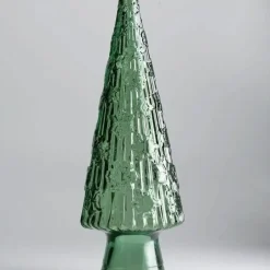 Recycled Green Glass Holiday Tree, Large