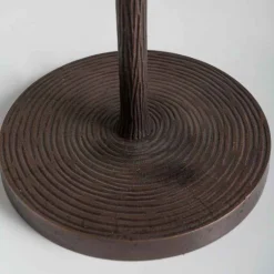 Recycled Metal Branch Side Table - Bronze