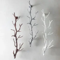 Recycled Metal Branch Wall Rack, 3' - Bronze