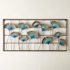 Recycled Metal Ginkgo Leaf Wall Decor