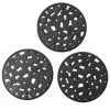 Recycled Rubber Garden Stepping Mats, Set of 3 - Pebble