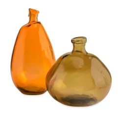 Recycled Tall Glass Balloon Vases 13