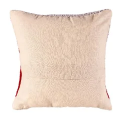 Red House Hand-Hooked Wool Pillow