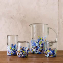 Riviera Recycled Glass Pitcher