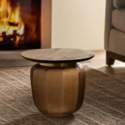 Robusto Frosted Glass Coffee Table